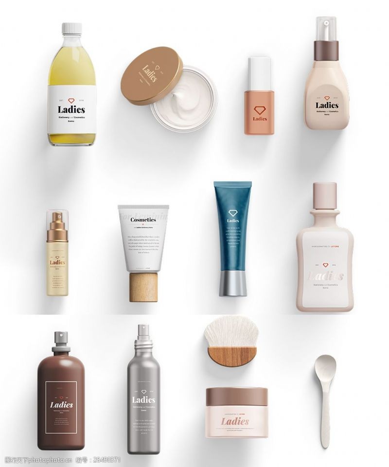 探索美妆世界的视觉灵感库 化妆品图片素材全解析